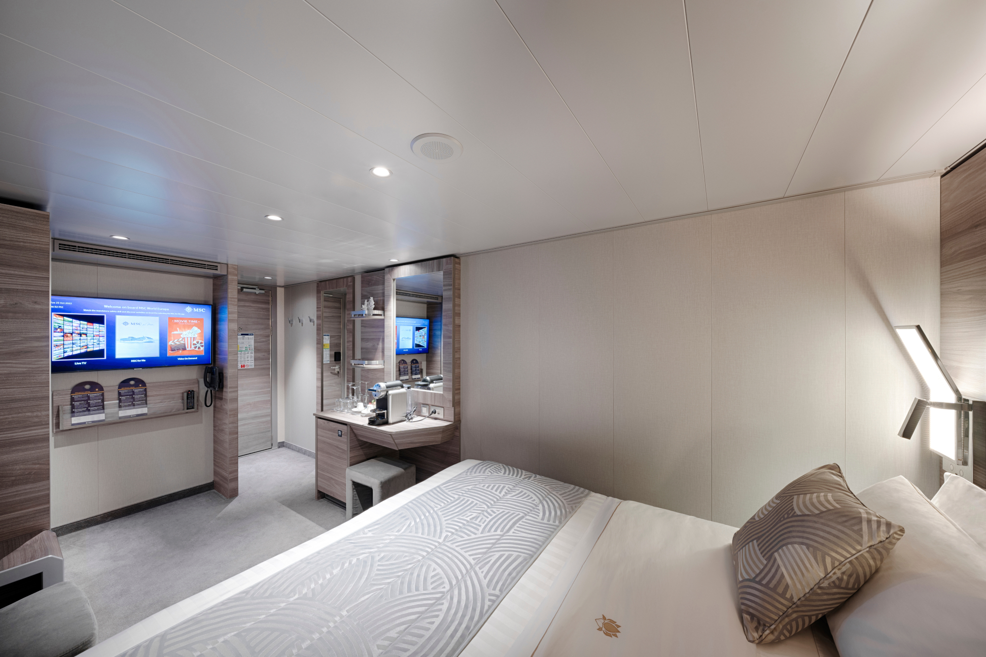 MyCruise MSC World-Europa Kahytter Suite YIN2